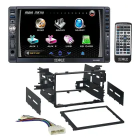 Absolute Usa Dd2200bt Dd3000 Double Din Dvd Cd Mp3 Multimedia Player