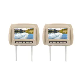 Astibymgz5w201s96 Astibym 2pcs Universal 7in Hd Car Headrest Lcd Video Player Wireless Control Mp5 Disp