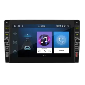 Bcsmmcar Dhkq-g88 8in Double Din Car Stereo Radio Player Gps Navigation Wifi Bluetooth Fm Rds Usb