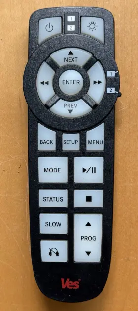 Chrysler 05064500ab 2008-2018 Jeep Dodge Vw Ves Dvd Remote Control A 00409c