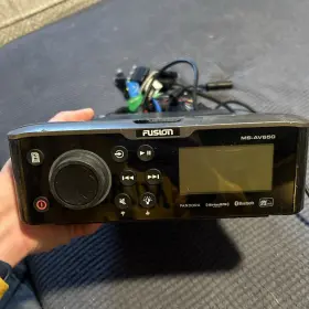 Ms-av650 Fusion 753759135843 Marine Entertainment System Tested And Working