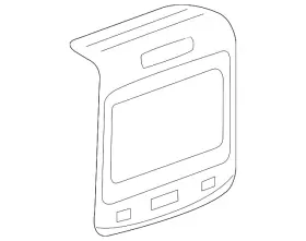 22840151 Gm Genuine Parts Player Pkg-video Disc W/ Video Display