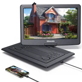 Np0611b Gonavidio 19 Inch Portable Dvd Player With 16 270 Screen Usb Hdmi Battery Rechargeable Av Out