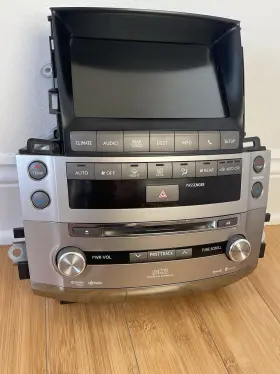 86110-60191 Lexus 86130-60a71 Lx570 2014-2015 Radio Receiver Screen Id P11027
