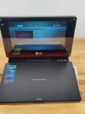 Lg Dp581b Portable Dvd Player Travel Cd/dvd Video No Power Please Read