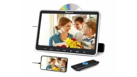 Naviskauto 680358291246 10.1 Dvd Player For Car With Hdmi Input Wall Charger Headphone