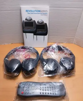 Revolution Series Wo-639113 - Headrest Entertainment System Headphones And Remote Gm Gmc