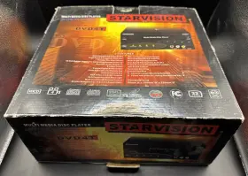 Dvd4t Starvision Star Vision Multimedia Disc Player With Tv Tuner -dvd Dvcd Svcd Cd Mp3