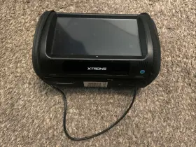 Xtrons Ice/vdo/hd908ttsblack 9 Inch Digital Touchscreen Car Headrest Dvd Player - Untested Parts/repair