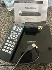 Arafuna Portable Dvd Player With Cord And Remote Model Number MD1005B New. Price: $40.00.