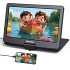 Gonavidio 15.6" Swivel Portable Dvd Player Usb Built-in Battery Hdmi 1080P New. Price: $119.76.