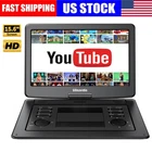 Gonavidio 15.6" Swivel Portable Dvd Player Usb Built-in Battery Hdmi 1080P New. Price: $119.76.