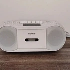Junk Sony CFD-S70 Cd Radio Cassette Recorder Audio System White Japanese For. Price: $93.74.