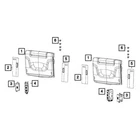 Chrysler 5MH00PD2AD Video Monitor New. Price: $475.50.