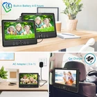 Fangor 10.5" Dual Screen Portable Dvd Player For Car, Black - Rechargeable Like. Price: $38.00.