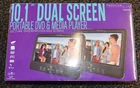 Proscan Elite 10.1" Dual Screen Portable Cd/dvd Media Player PEDVD1082 Open. Price: $59.99.