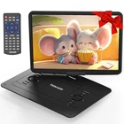Tenker 17.9" Portable Dvd Player 15.6" Swivel Screen 6HOUR Rechargeable Battery New. Price: $89.71.