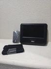 Screen Portable Dvd Player Car System 7" DRC69707 Set In The Photo Open. Price: $20.00.