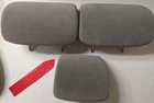 2007-2011 Toyota Camry 3 Rear Seat Headrests Gray Grey Cloth Nice! Used. Price: $84.99.