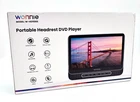 Wonnie Portable Headrest Dvd/cd Player For Car Model W-HD1106S Black Used. Price: $40.05.