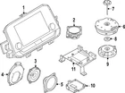 Genuine Nissan Gps Navigation System 2591A-6GP0A New. Price: $2381.98.