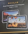 Ricilar Dual Headrest Dvd Players New. Price: $110.00.