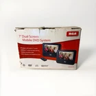 Rca DRC69707 Dual Screen Mobile Dvd System New Open Box Complete W/ Remote. Price: $39.97.
