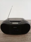 Junk Sony CFD-S70 Cd Radio Cassette Recorder Audio System Black Japanese For. Price: $86.59.