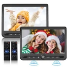 10.5" Dual Portable Dvd Player, Arafuna Rechargable Car Screen Black New. Price: $181.09.