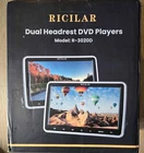 Ricilar Dual Headrest Dvd Players Model R-3020D New. Price: $110.00.